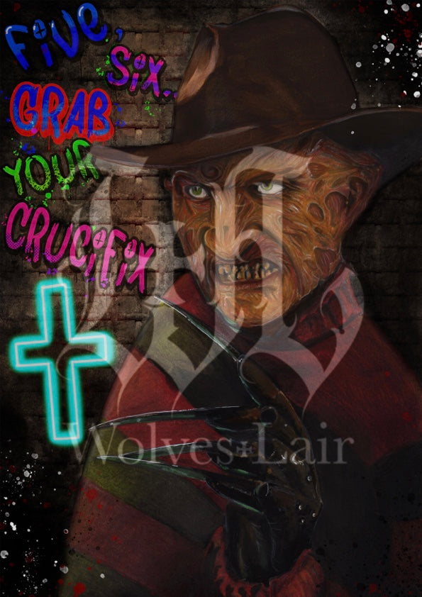 Freddy Krueger print